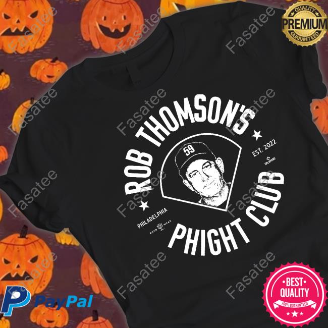 Rob Thomson’S Phight Club Sweatshirt
