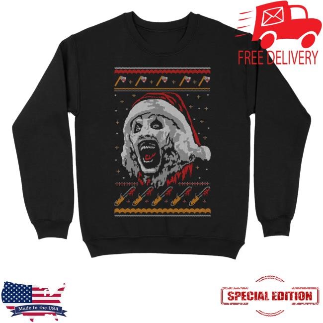 Official Terrifier 3 Festive Frights T Shirt