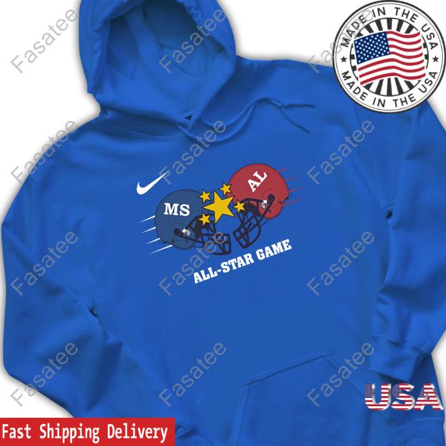 Suntarine Perkins Wearing All-Star Game Mississippi Alabama Shirts Lane Kiffin Ole Miss Rebels Football
