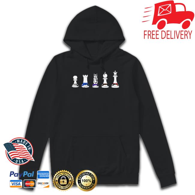 Chess Pieces With Jiu Jitsu Belts Color For Bjj Fighter Tee