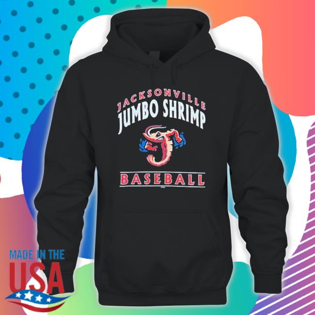 Design Jacksonville Jumbo Shrimp ’47 Atlas Blue Dissipate Franklin Shirt