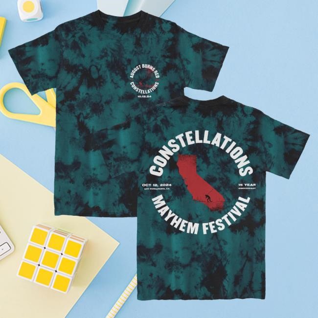 August Burns Red Official Store Constellations Mayhem Fest Tie Dye Sweater August Burns Red Official Store Constellations Mayhem Fest Tie Dye New Shirt
