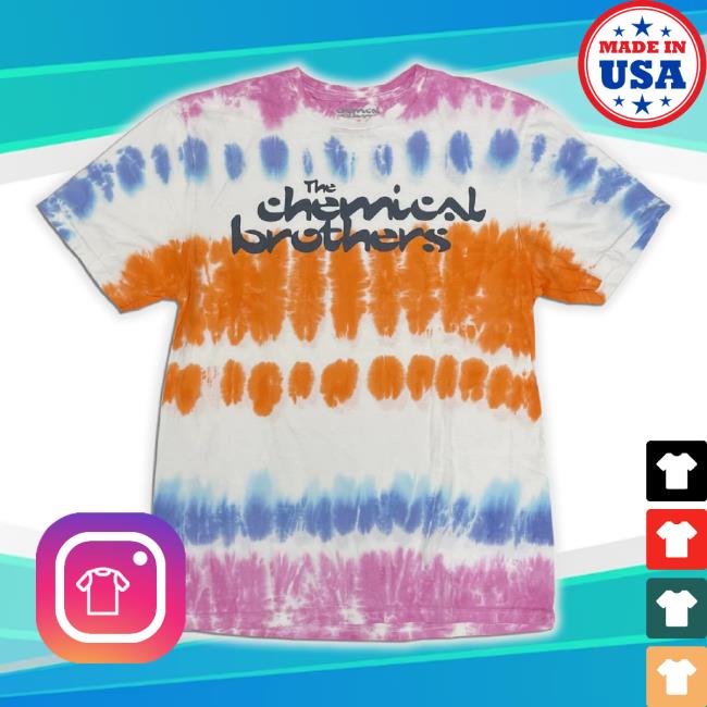 The Chemical Brothers Tie Dye Logo Hoodie Sweatshirt