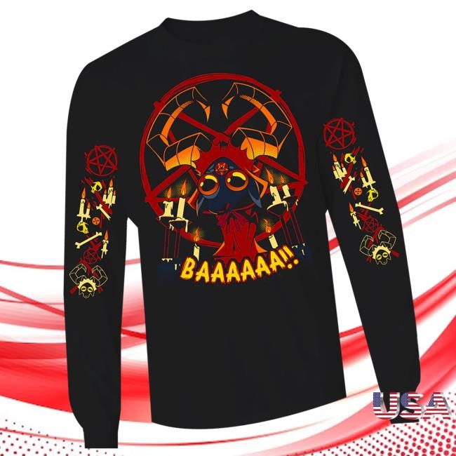 Official Sharkrobot Merch Baaaa Long Sleeve Shirt Limited-Run T-Shirt