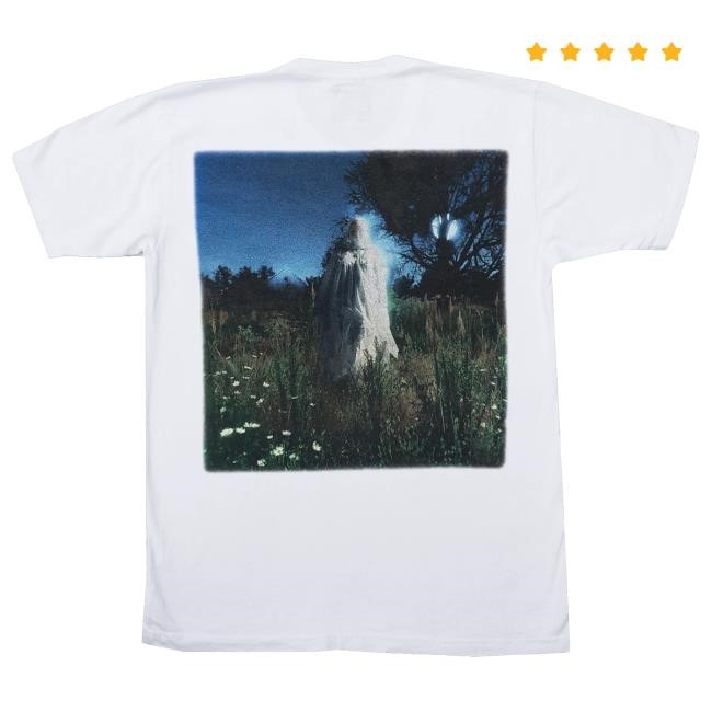 Official Noah Cyrus Merch Hardest Part Tee - White Crewneck Sweatshirt