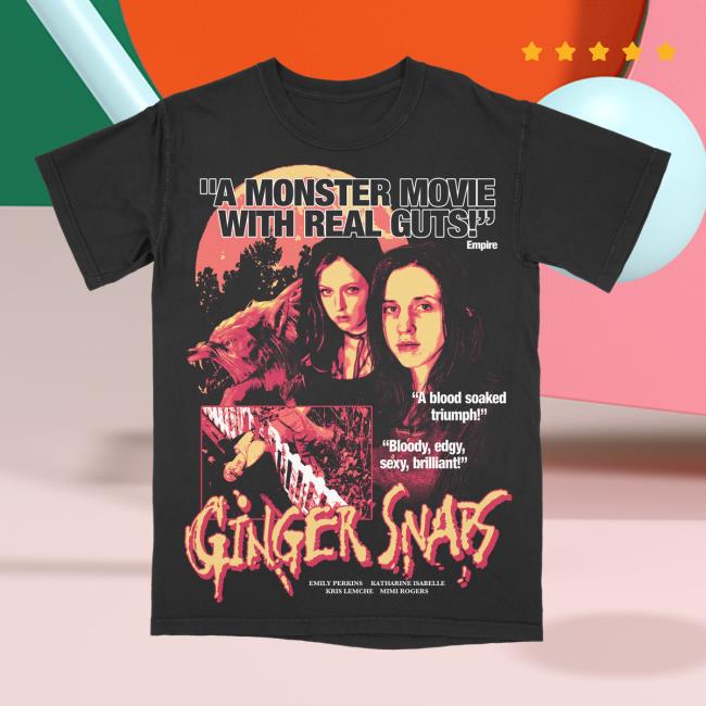 Official Studiohouse Designs Ginger Snaps Movie Promo T-Shirt