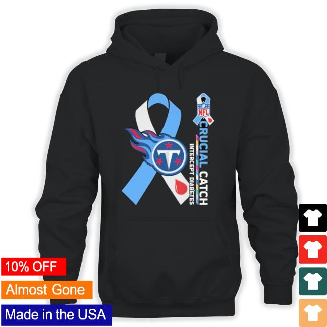 Tennessee Titans Crucial Catch Intercept Diabetes 2023 Sweaters Tennessee Titans Crucial Catch Intercept Diabetes 2023 T-Shirt