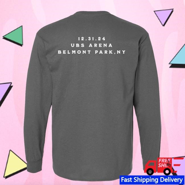 Billyjoel Merch Shop Store Billy Joel 12-31-24 Nye Belmont Park, Ny Event Hoodie Sweatshirt