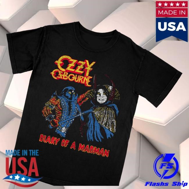 Beyond Human Merch Shop Store Czzy Osbourne Diary Of A Marman Tee Shirt