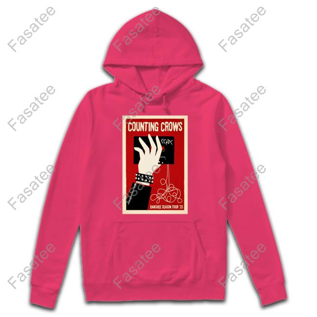 Official Counting Crows Banshee Season Tour 2023 Hoodie Countingcrows Store Counting Crows Banshee Season Tour 2023 T Shirt