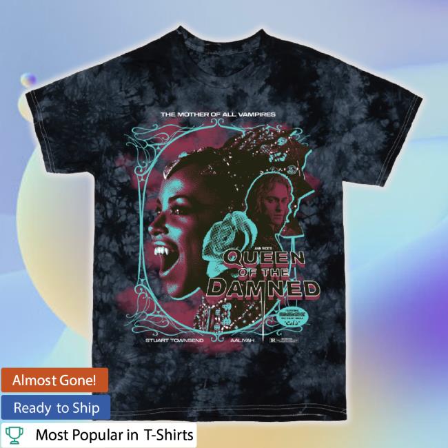 Queen Of The Damned Tiedye (Color Options Available!) Lestat (Black) Tee