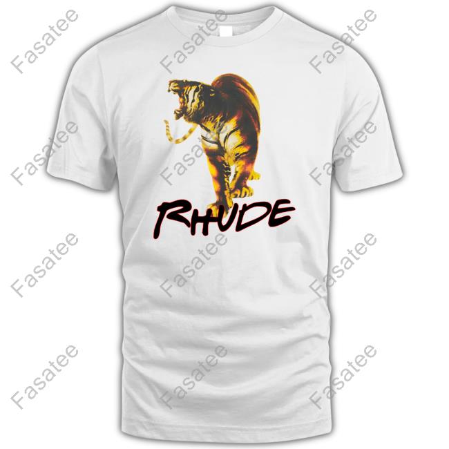 Official Rhude Tiger Shirt