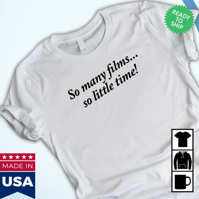 So Many Film So Little Time Sweatshirt