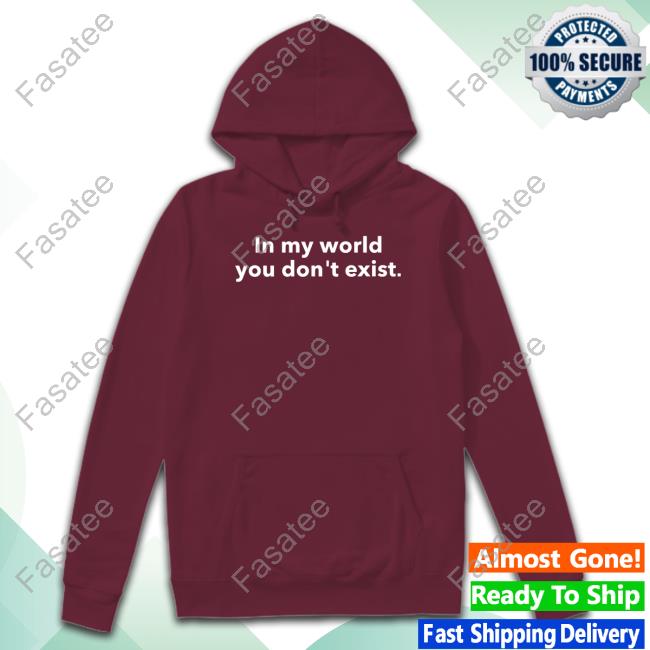 Dominic Fike Wearing In My World You Don't Exist New Shirt