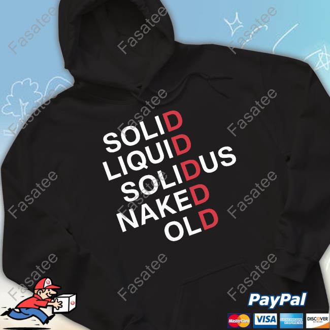 Maddie Solid Liquid Solidus Naked Old Long Sleeve T Shirt