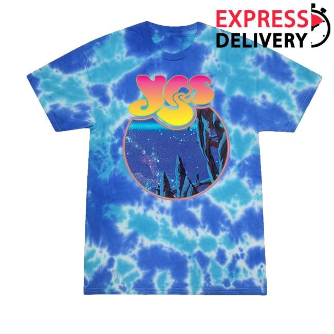 Yesofficial Merch Mirror To The Sky Crystal Wash T-Shirt