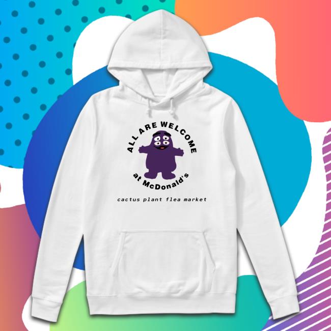 Official Cactus Plant Flea Market X Mcdonald’S Grimace shirt Official Cactus Plant Flea Market X Mcdonald’S Grimace Shirt