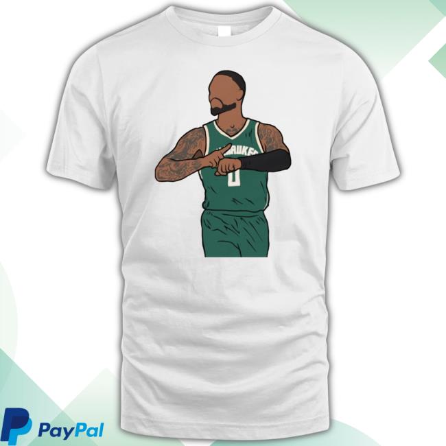 Damian Lillard Milwaukee Basketball Player Ornament Hoodie