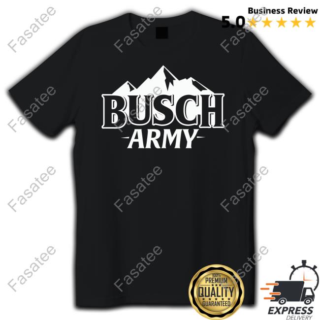 Busch Army Shirt