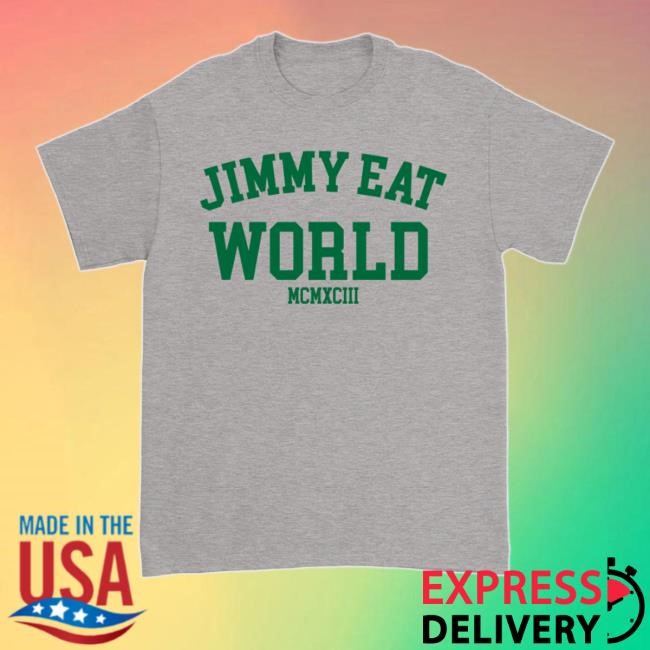 Jimmyeatworld Store Good Alumni 93 Numerals Shirts