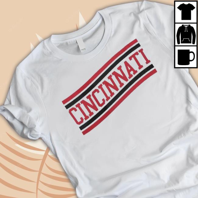 Official Cincinnati Baseball Wave Shirt