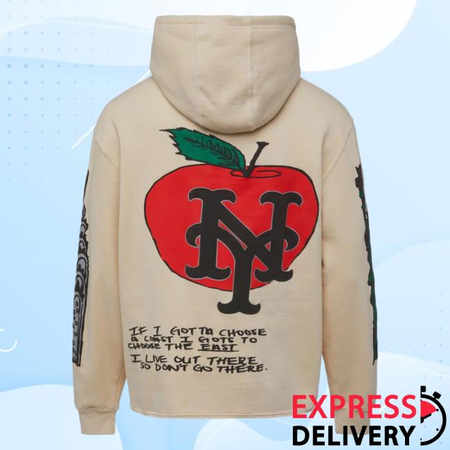 Official Fresh Society Homme + Femme Cali to NYC Pullover Sweatshirt Tan