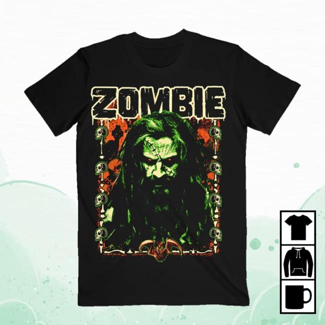 Rob Zombie Merch Store Bone Frame Black T-Shirt, Hoodie, Tank Top, Sweater And Long Sleeve T-Shirt