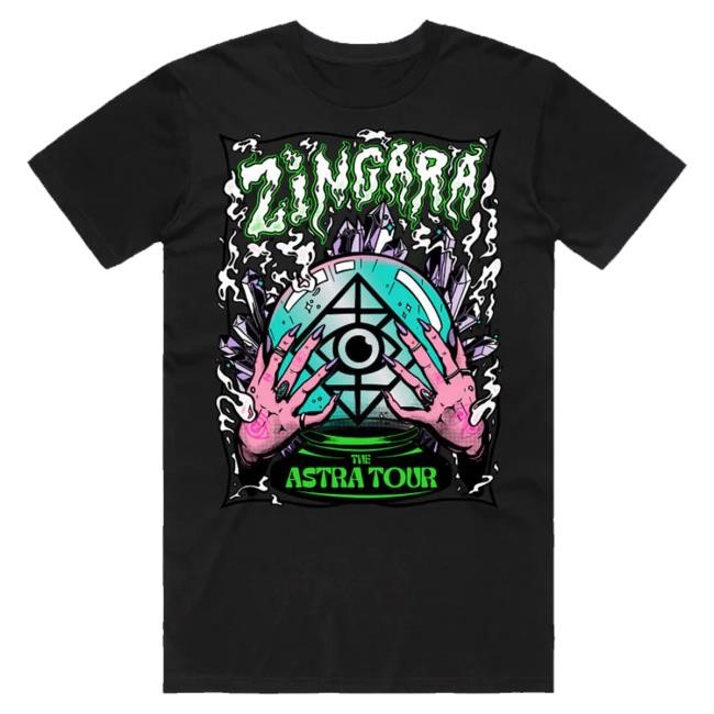 Official Zingara Music Merch The Astra Tour Crewneck Sweatshirt