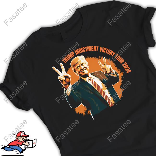 Unwokeart Store Trump Indictment Victory Tour 2024 Shirt