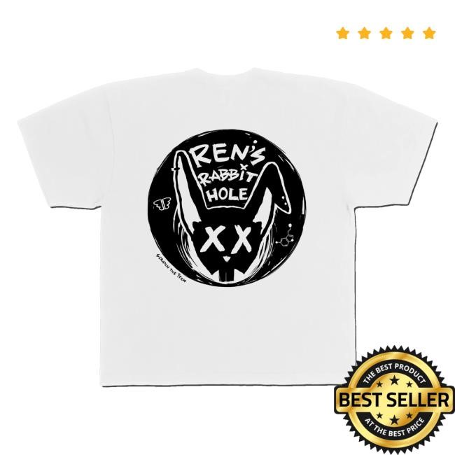 Official Ren Merch Ren Rabbit Hole White Long Sleeve Shirt Official Ren Merch Ren Rabbit Hole White Hoodie