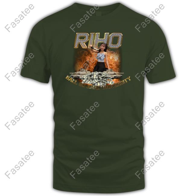 Riho Ball So Hard University Tee Shirt Riho Ball So Hard University Tee 941Zeke
