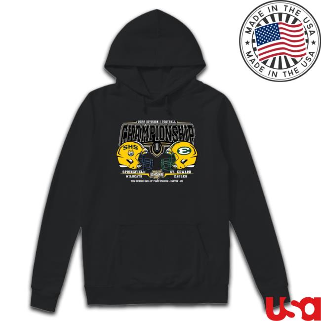 Springfield Wildcats Vs St. Edward Eagles 2022 Division I Football Championship Crewneck Sweatshirt