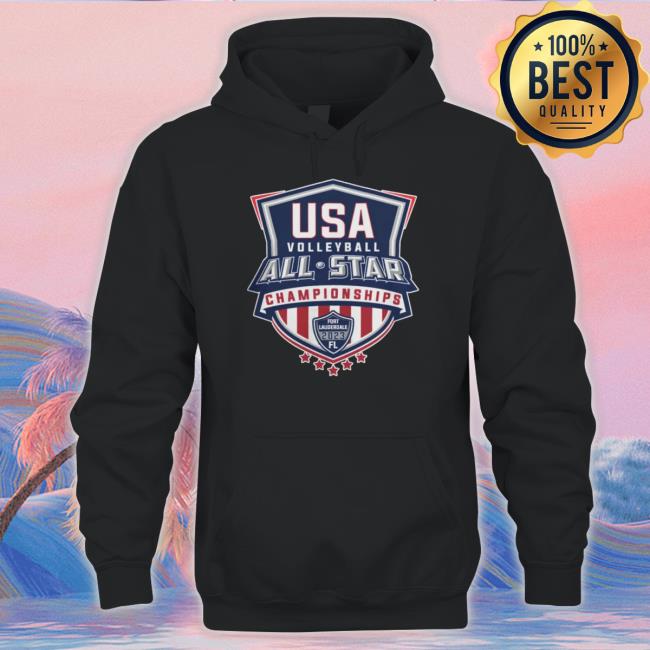 Usa Volleyball 2023 Usa All Star Event Logo Shirt