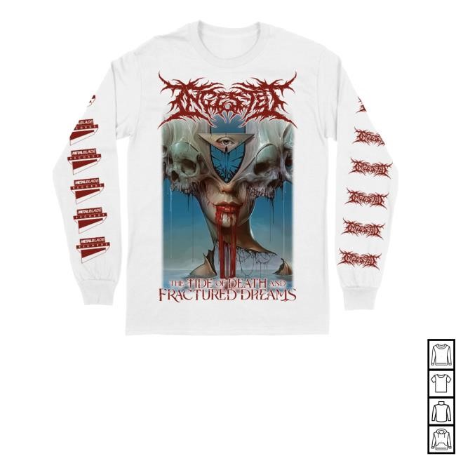 Metal Blade Ingested The Tide Of Death And Fractured Dreams Long Sleeve