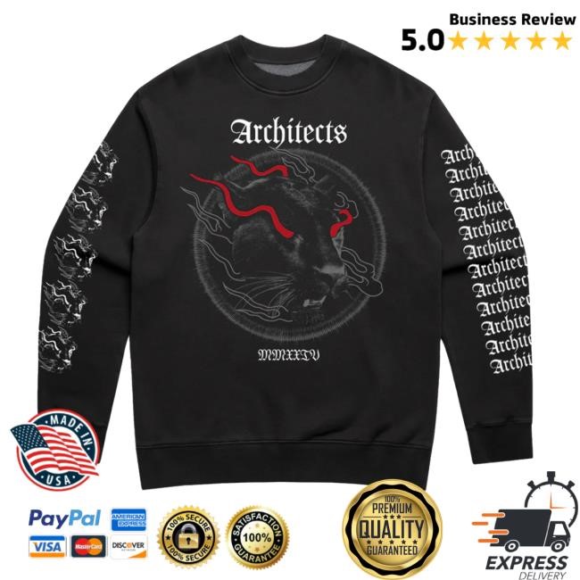 Architects Merch Architects Panther Long Sleeve T Shirt