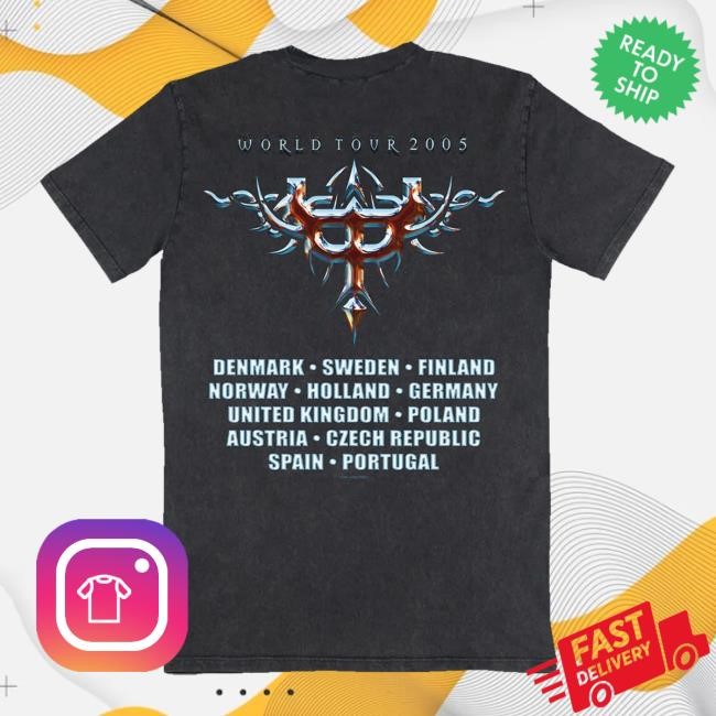 Judaspriest Merch Shop Store Official Angel Of Retribution Vintage Tour Shirt