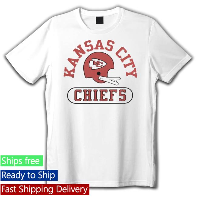 Kansas City Chiefs Throwback Helmet shirt Homage