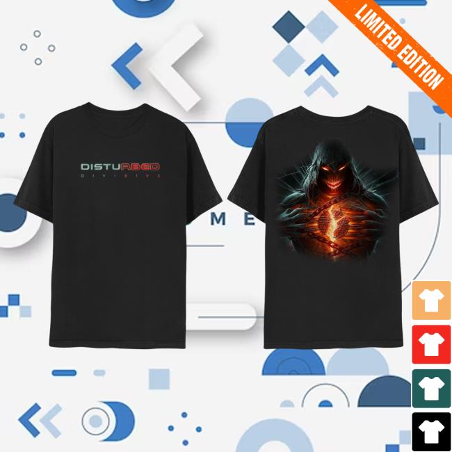 Official Disturbed Merch Store Disturbed Divisive Tee Shirt Disturbed1