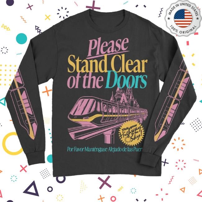 Official The Lost Bros Merch Please Stand Clear Tee Shirt Black Summer Variant
