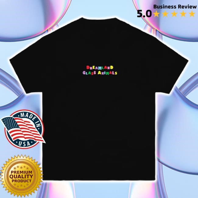 Trending Dreamland Embroidered Text Sweater (Black) Glass Animals Shop Merch Store