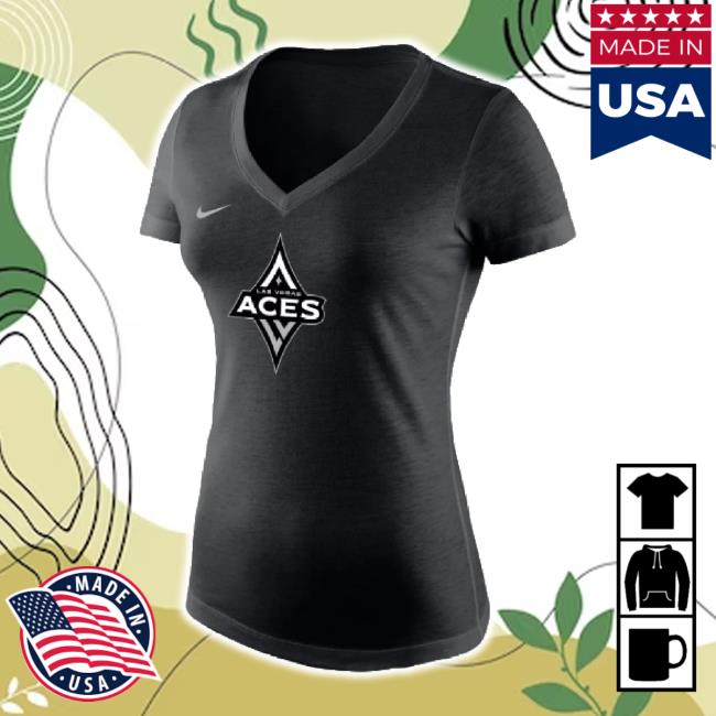 Original Las Vegas Aces Women's Tri-Blend Mid V Sweater Aces Team Shop