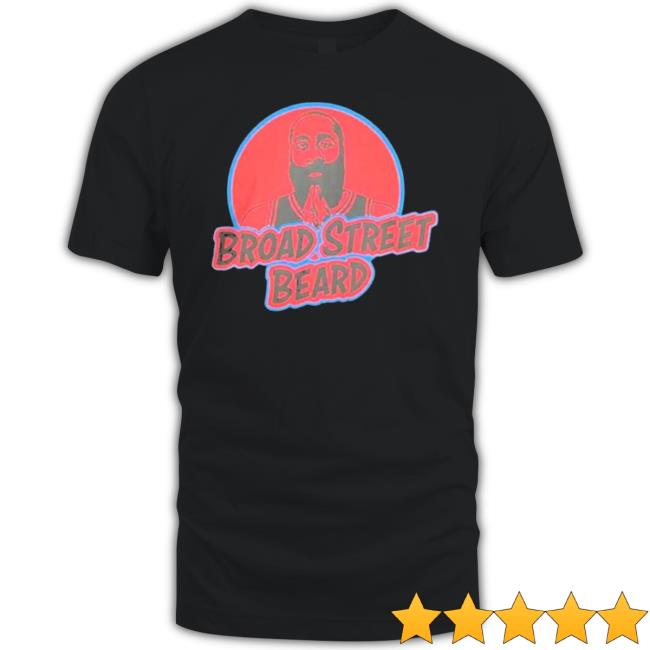 Official Broad Street Beard New Shirt Official Broad Street Beard Long Sleeve Tee Shirt