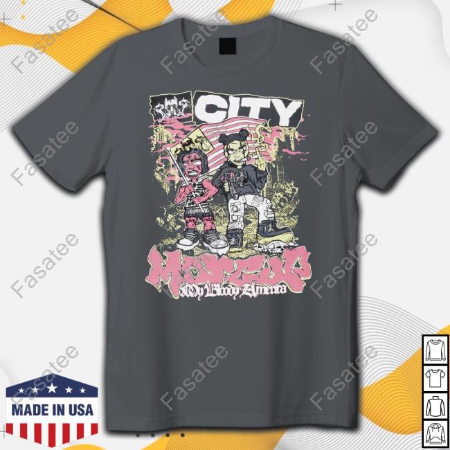 My Bloody America City Hoodie City Morgue My Bloody America City Shirt