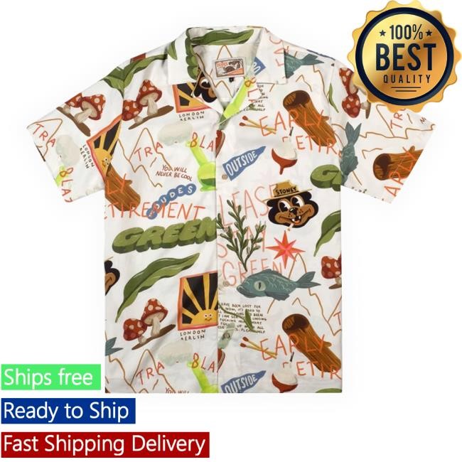 The Dudes Treasure Trail 1 Hawaiian Multicolor Shirts