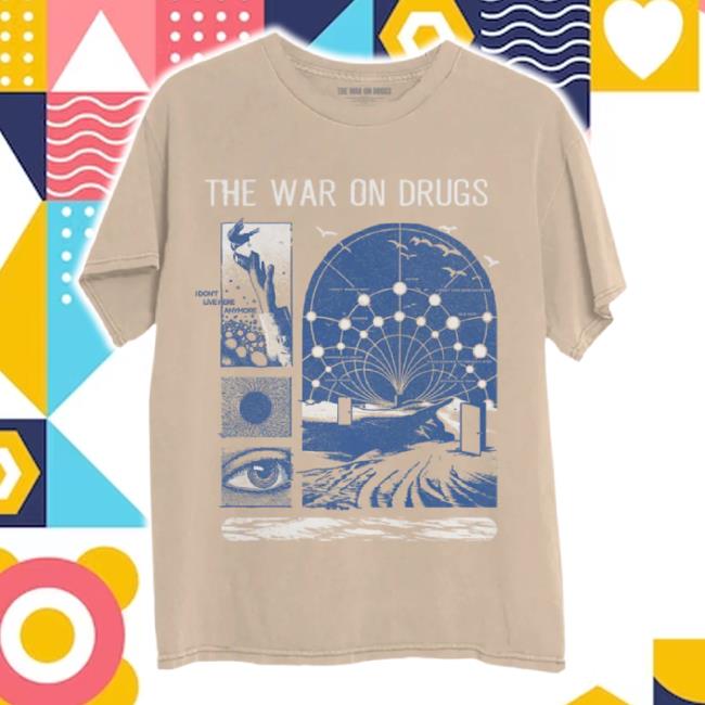 Trending The War On Drugs Merch Store I Don't Live Here Anymore Tracklist Hoodie Thewarondrugs Shop