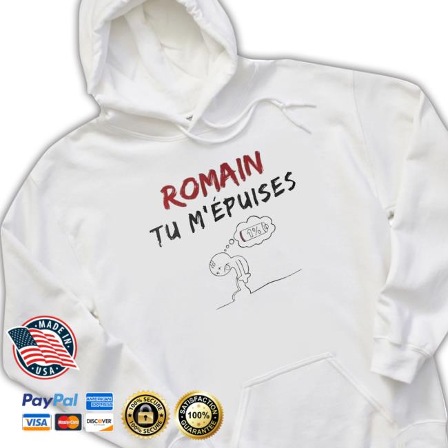 Romain Tu Mepuises 1% Crewneck Sweatshirt Romain Tu Mepuises 1% T-Shirt