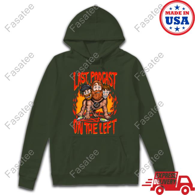 Official Last Podcast Merch Hellhound Shirt
