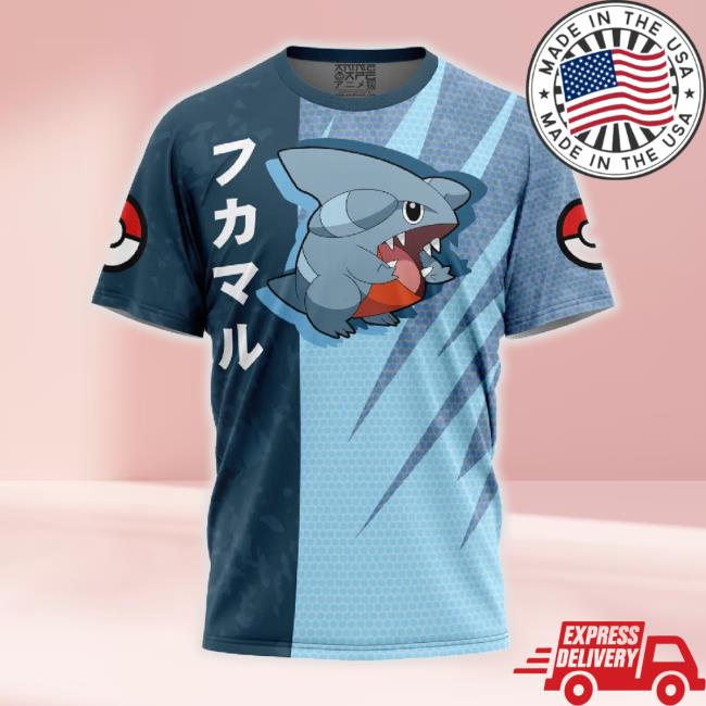 Gible Attack Pokemon Hoodie Sweatshirt