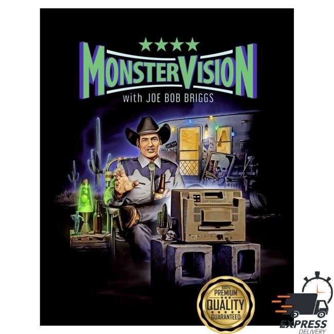 Fright Rags Merch Monstervision V2 Hoodie Sweatshirt