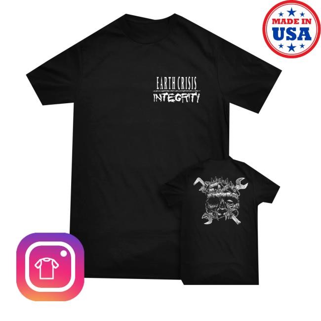 Holymountainprinting Merch Integrity Earth Crisis Mash Up Logo T-Shirt, Hoodie, Tank Top, Sweater And Long Sleeve T-Shirt
